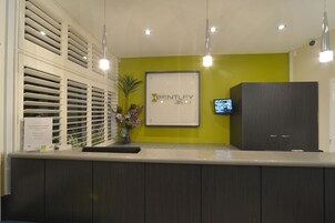 Interior entrance