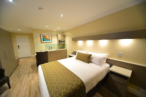 In-room safe, iron/ironing board, cots/infant beds, free WiFi