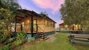 标准套房, 2 间卧室, 无烟房, 厨房 (Spa Cabin) | 露台