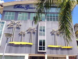 Façade de l’hébergement