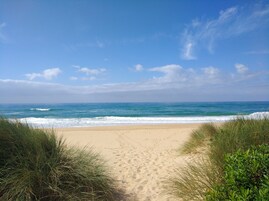 Beach nearby, white sand