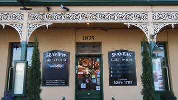 Fassade der Unterkunft