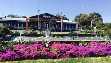 Fassade der Unterkunft