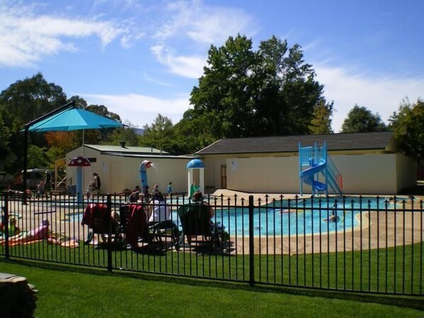 Alberca al aire libre 