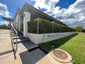 Fachada de la propiedad