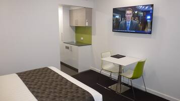 Premium bedding, pillow-top beds, iron/ironing board, free WiFi