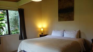 Suite estándar, 1 habitación, no fumadores, cocina básica (Cottage) | 1 dormitorio y ropa de cama de alta calidad