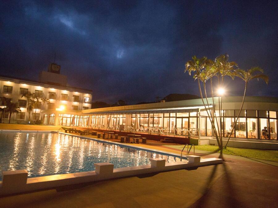 Façade de l’hébergement - soirée/nuit