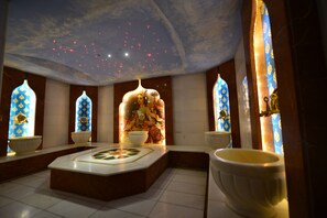 Behandlingsrom for par, tyrkisk bad/hamam og kroppsbehandlinger