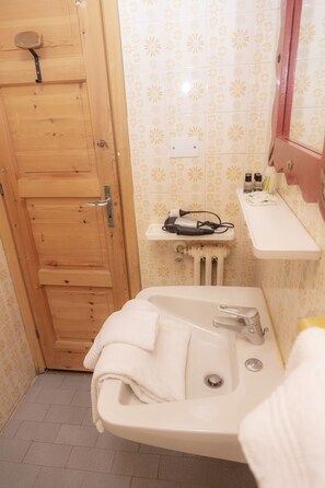 Double or Twin Room | Bathroom | Shower, rainfall showerhead, free toiletries, hair dryer