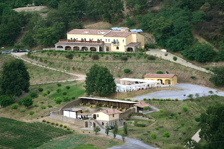 Aerial view. Agriturismo L'Arca