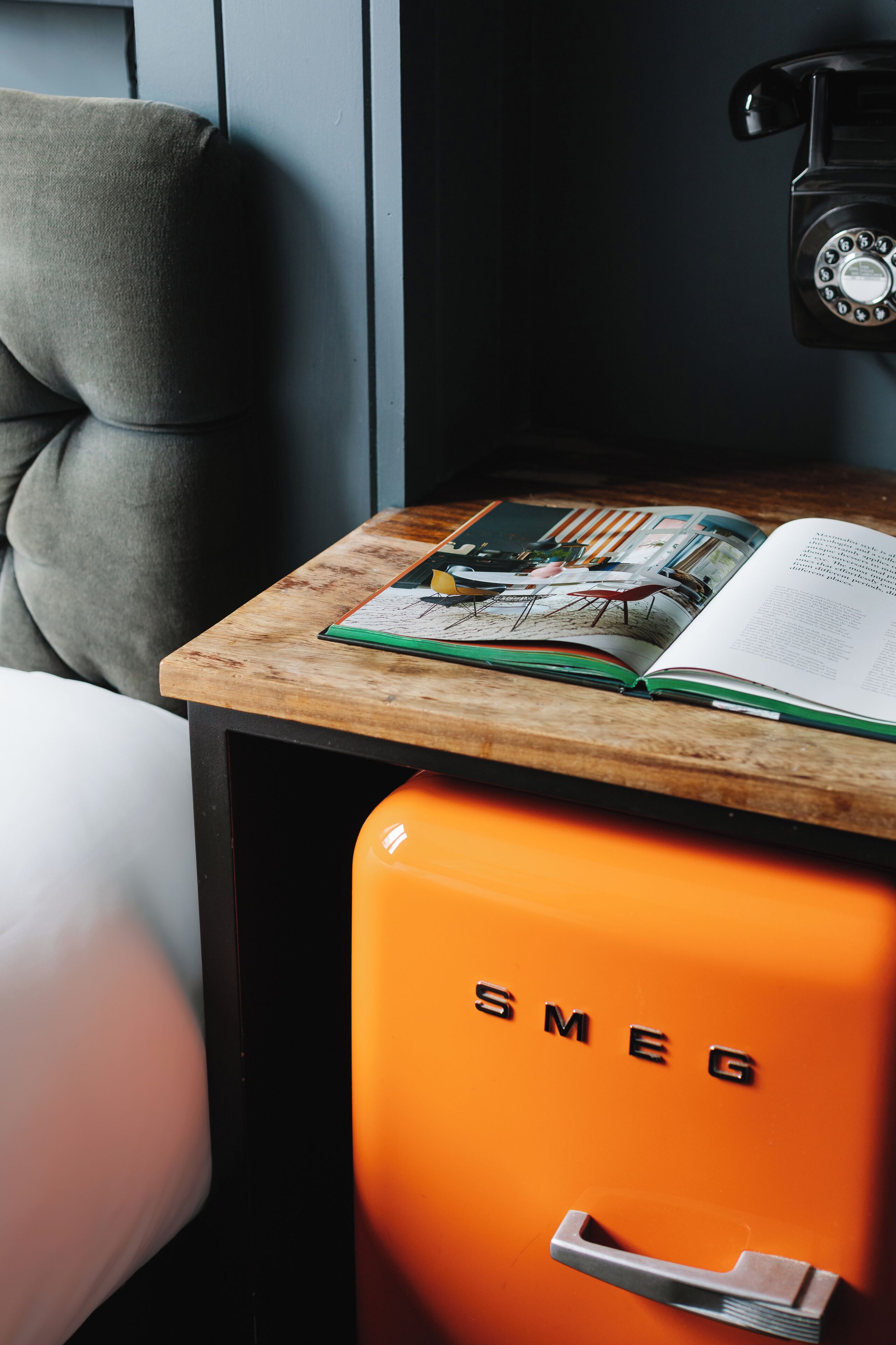 mod pod - double  | egyptian cotton sheets, premium bedding, pillow-top beds, minibar