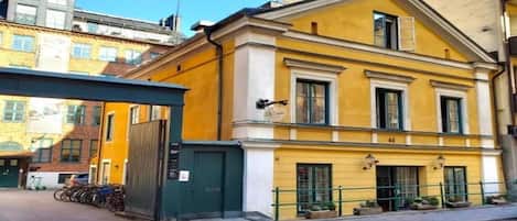 Fachada de la propiedad