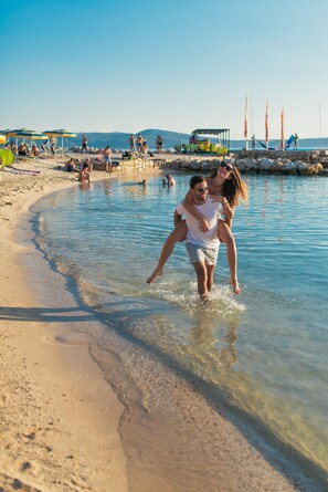 On the beach - Hotel Slaven (Crikvenica)