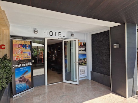 Entrada de la propiedad