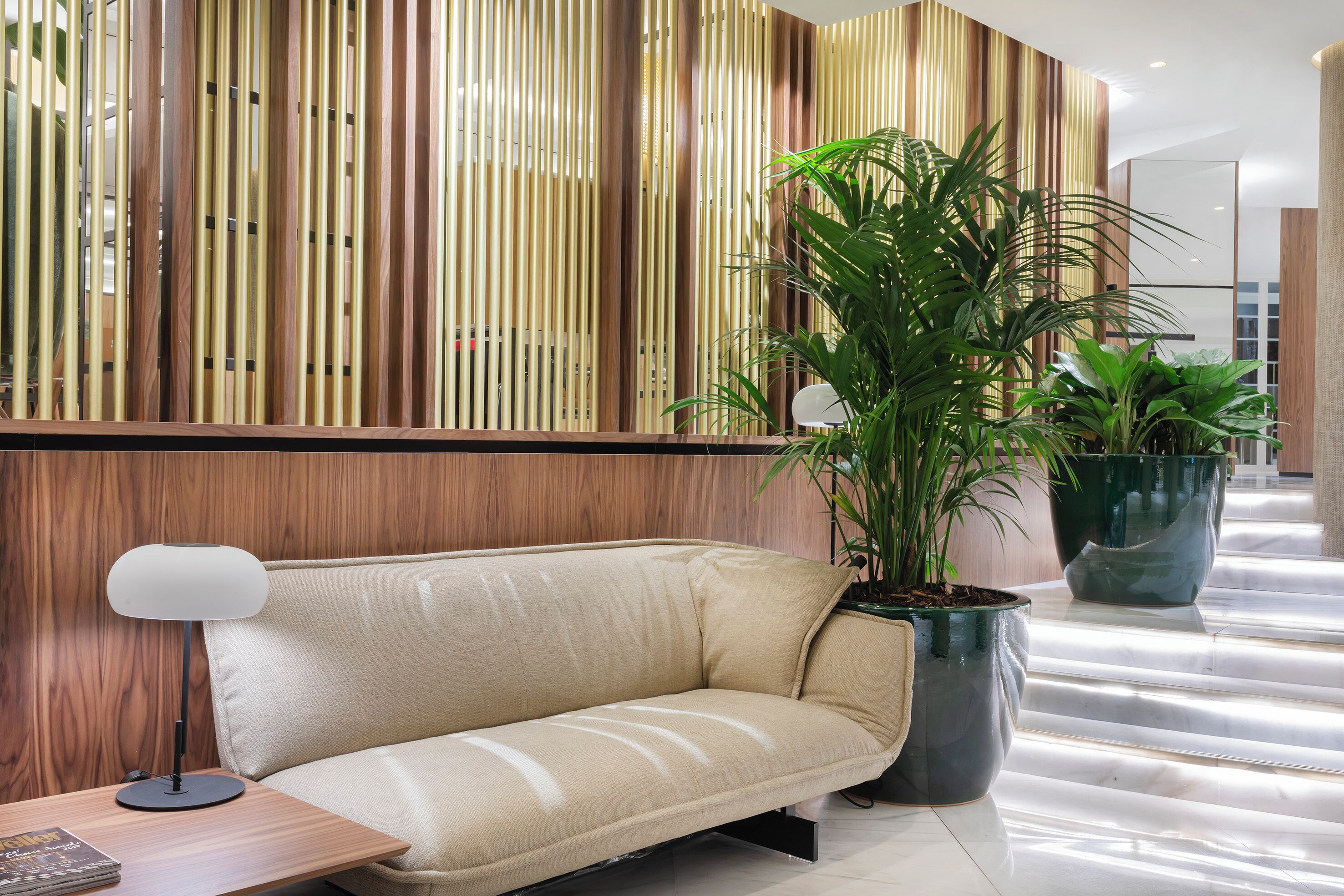 Lobby sitting area