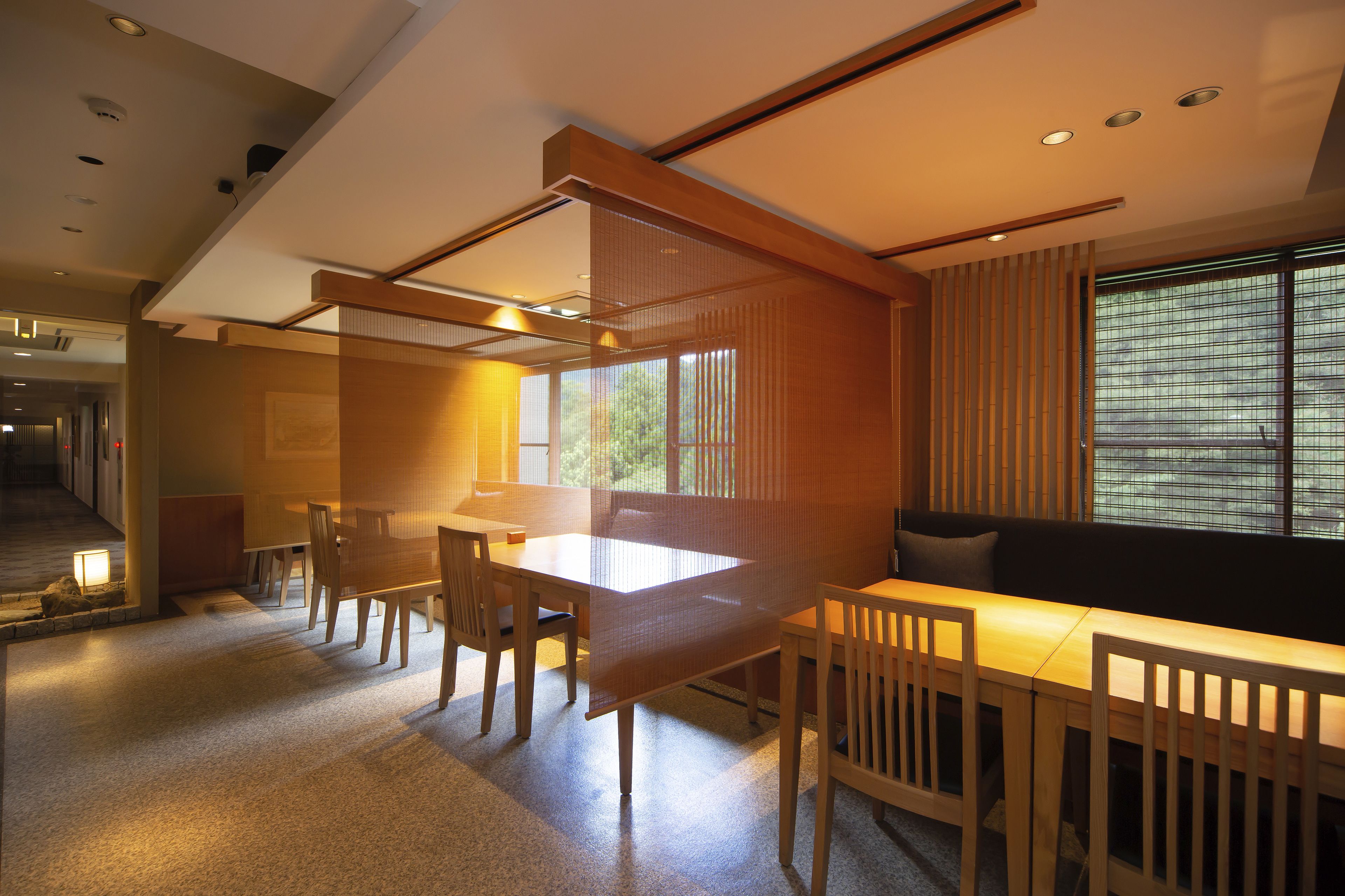 breakfast and dinner served, japanese cuisine