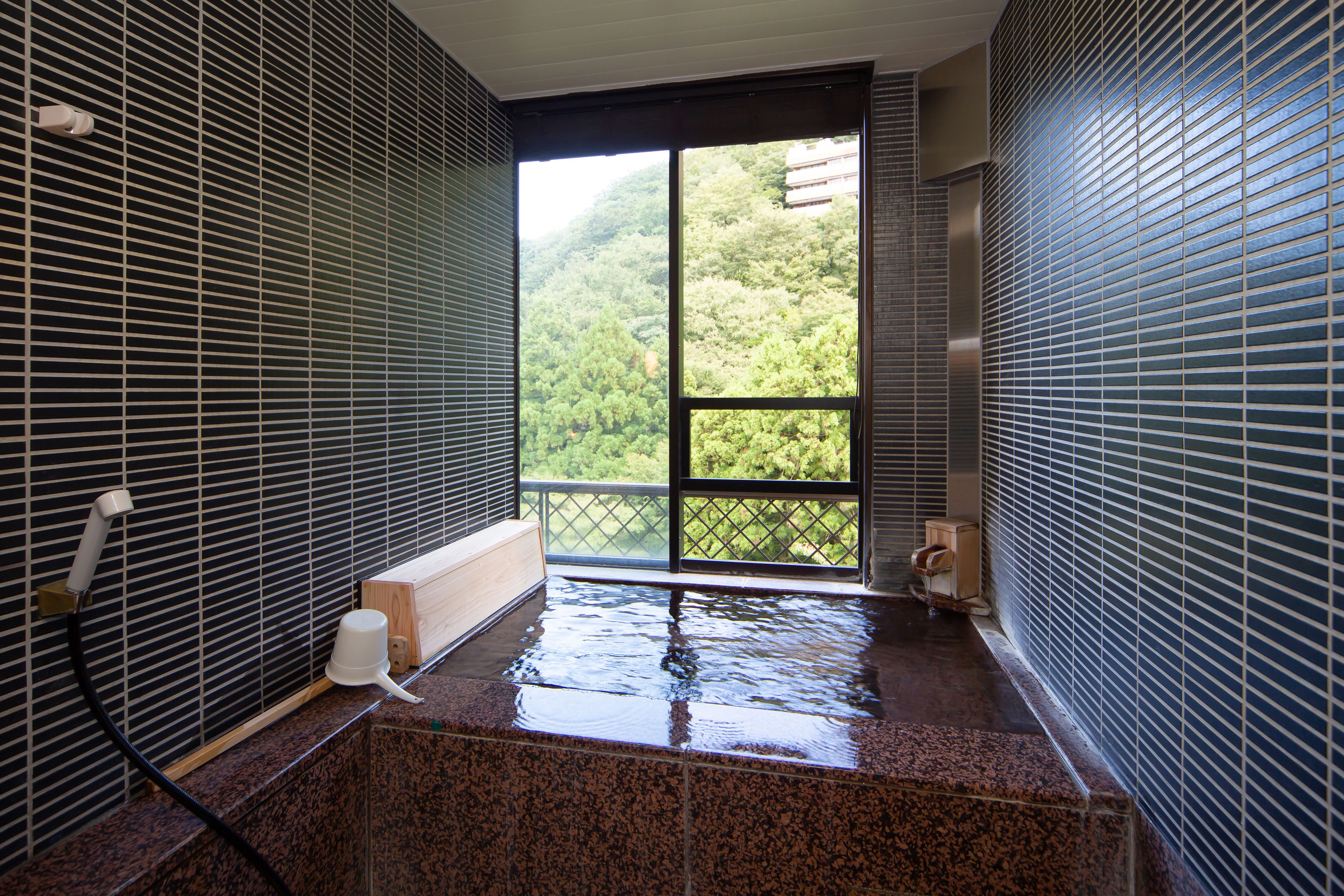 Artículos de tocador gratuitos, secador de pelo, pantuflas, bidet