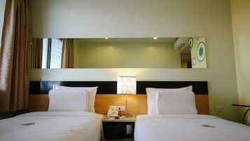 In-room safe, desk, laptop workspace, iron/ironing board