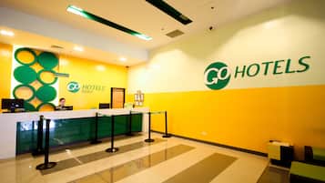 Quiosque de check-in/check-out