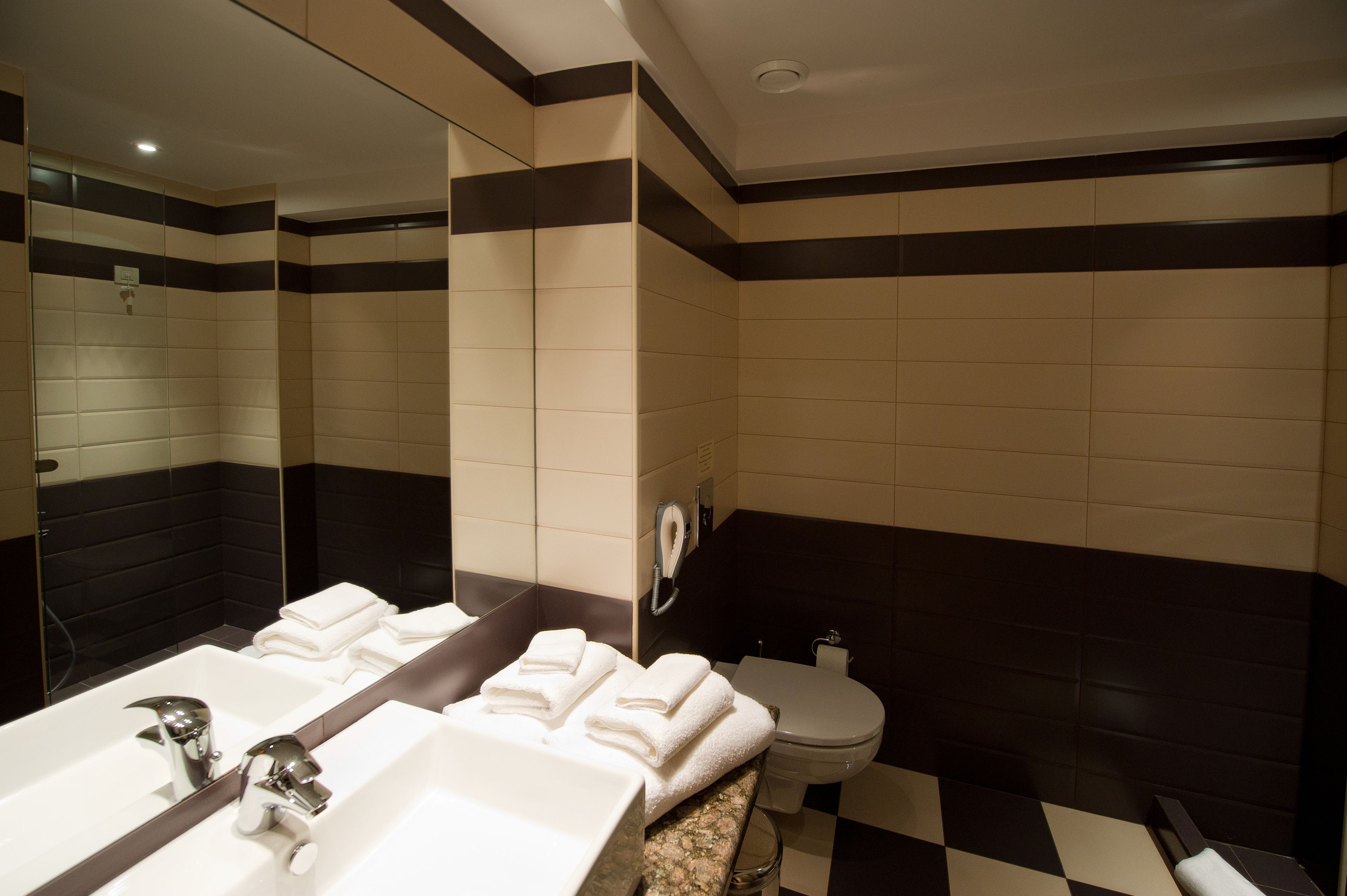 shower, free toiletries, hair dryer, slippers