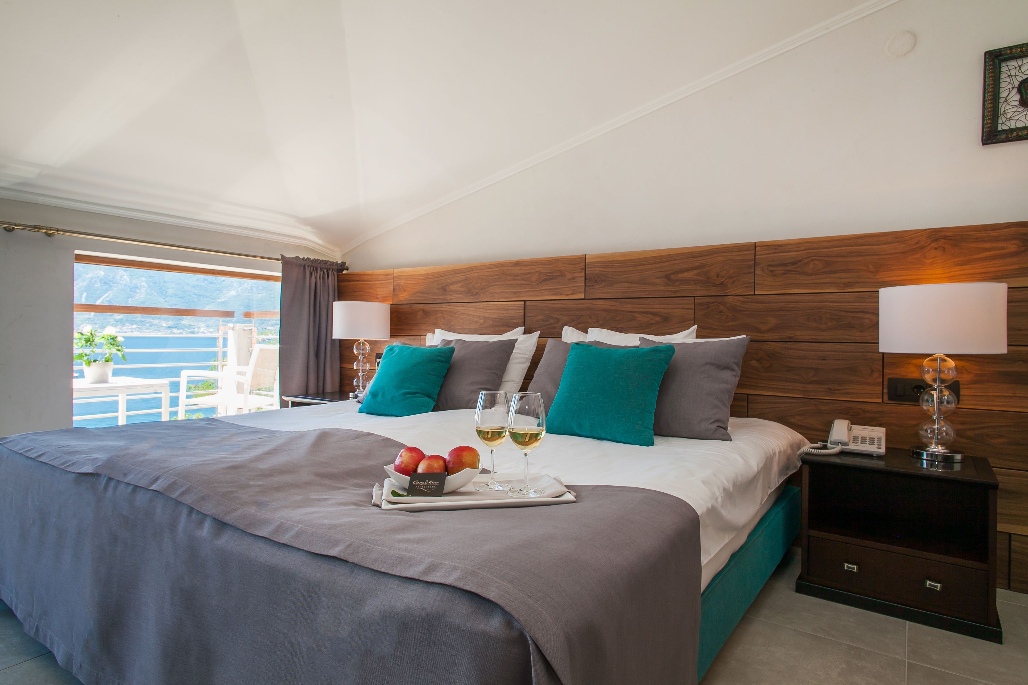 Family Suite, Balcony, Sea View | Premium bedding, minibar, in-room safe, individually decorated
