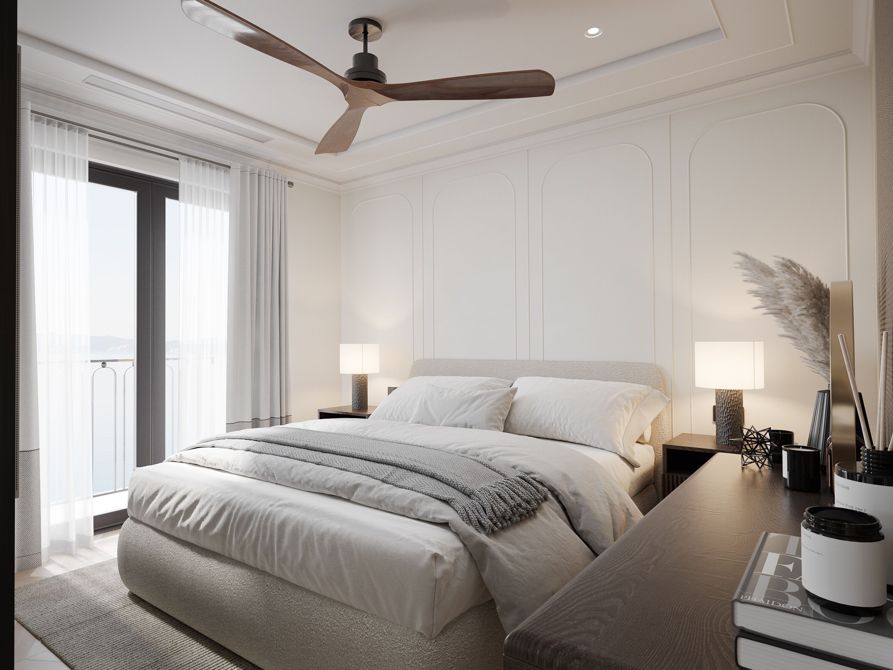 Seprai premium, minibar, brankas, dan didekorasi berbeda-beda