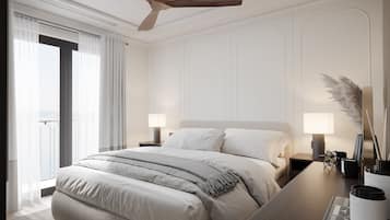 Uitzicht vanuit accommodatie