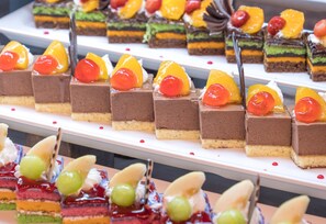 Petit déjeuner buffet compris tous les jours