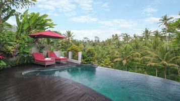 One Bedroom Presidential Rice Terrace Pool Villa | Resort view