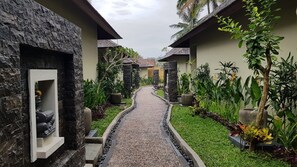 Villa – deluxe, 1 soverom, privat basseng | Hageutsikt