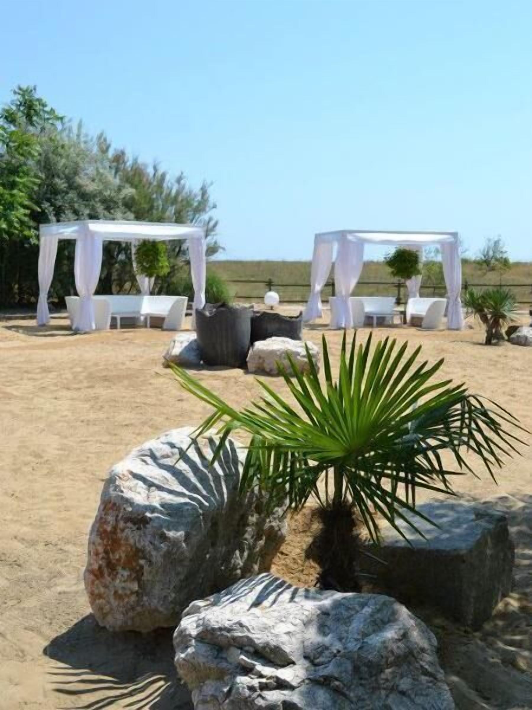 Privat strand i närheten
