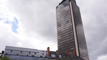 Uitzicht vanuit de kamer