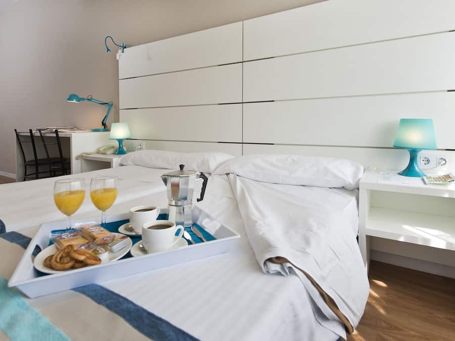 Individually furnished, blackout drapes, free WiFi, bed sheets