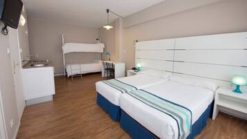 Individually furnished, blackout curtains, free WiFi, bed sheets