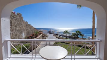 1 slaapkamer, luxe beddengoed, een minibar, een kluis op de kamer