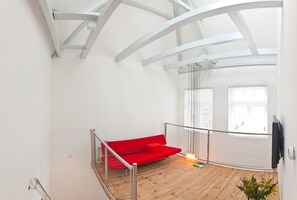 アパートメント 1 ベッドルーム | リビングルーム | 薄型テレビ