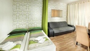 Standard Apartment, 2 Bedrooms (With Private Parking) | Desk, iron/ironing board, cribs (free), WiFi (free) - Apartments Kopecna (Brno)