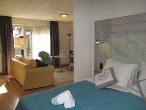 Couette en duvet d'oie, coffres-forts dans les chambres