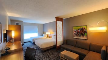客房 (2 Queen Beds) | 高級寢具、熨斗/熨衣板、免費無線上網、床單