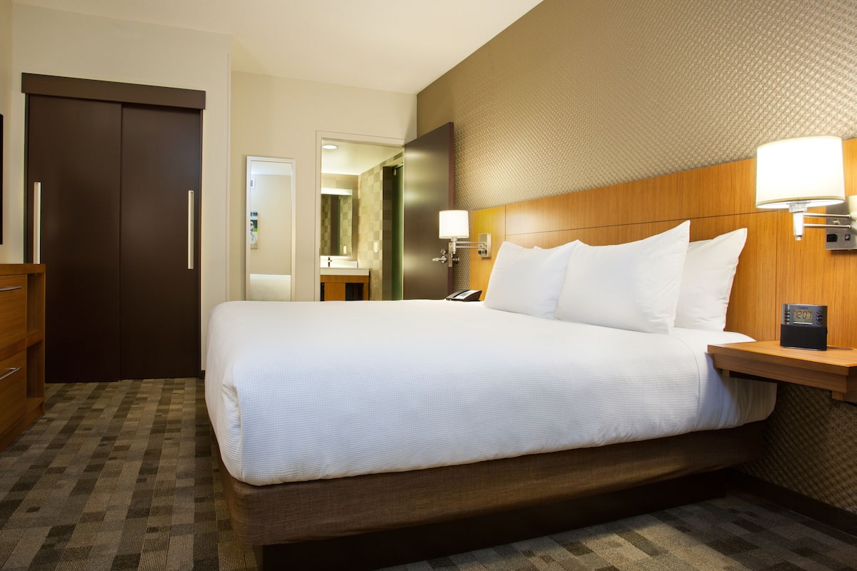 Suite, 1 King Bed | Premium bedding, iron/ironing board, free WiFi, bed sheets