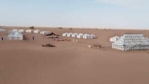 Children's play area - outdoor - Camp Adounia (M'Hamid El Ghizlane)