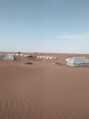 Children’s play area – outdoor - Camp Adounia (M'Hamid El Ghizlane)