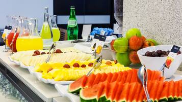 Daily buffet breakfast (EUR 10 per person)