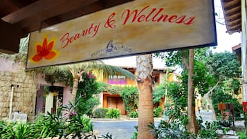 Sauna, bain Ă remous, hammam, massages des tissus profonds