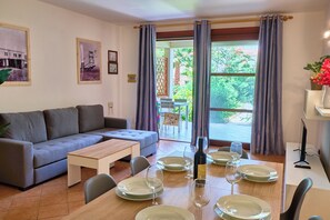 Apartment, 2 Bedrooms | Living area - Porto Antigo Hotel Residence (Sal)