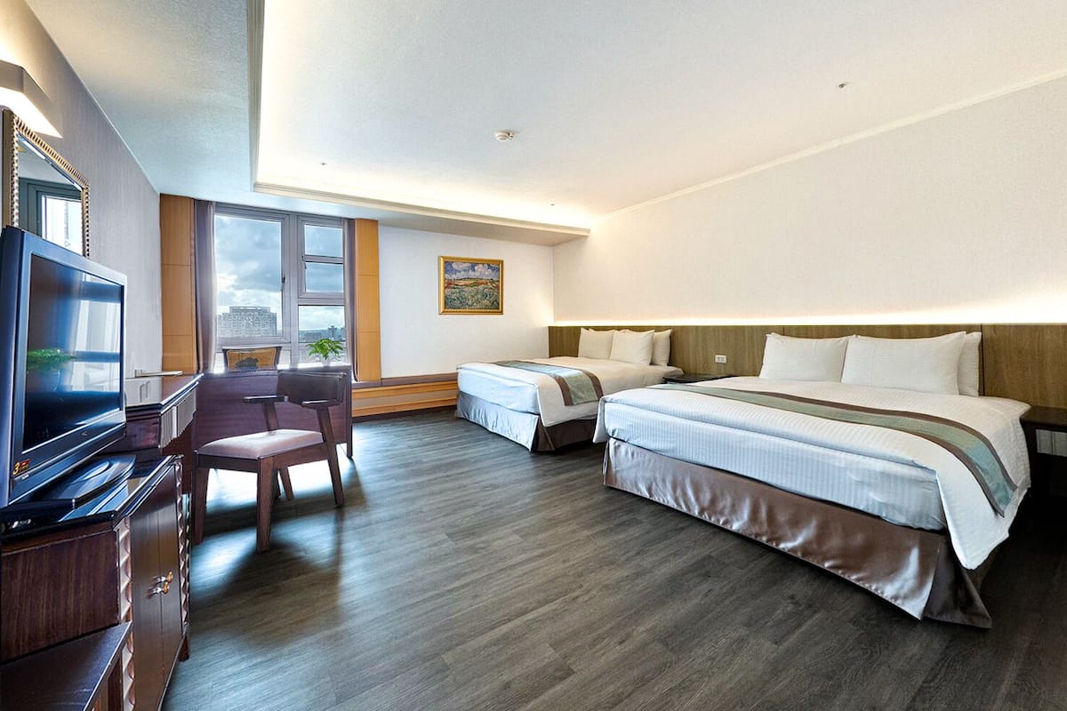 Standard Quadruple Room | Premium bedding, down comforters, in-room safe, desk