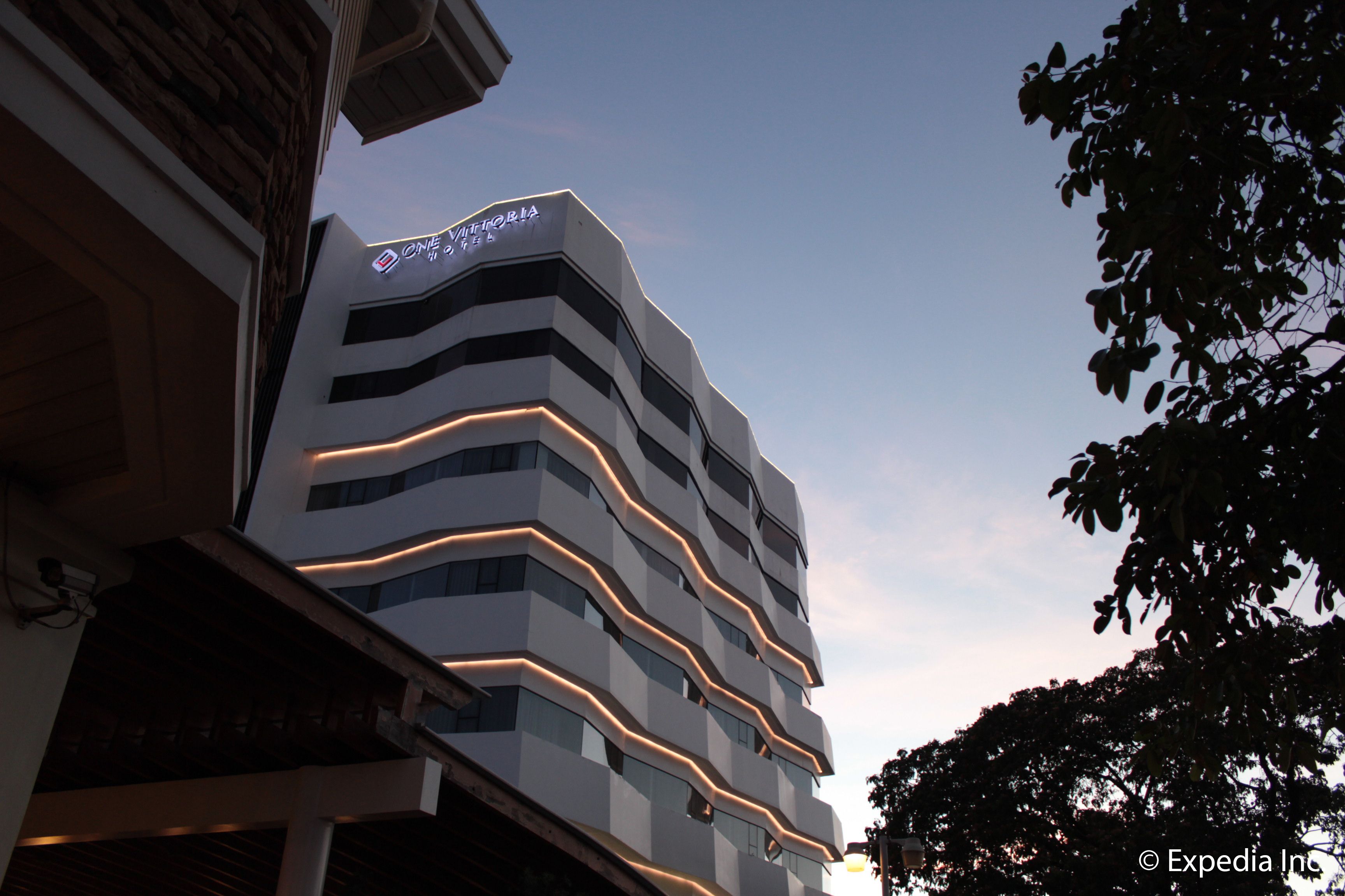 front of property – evening/night