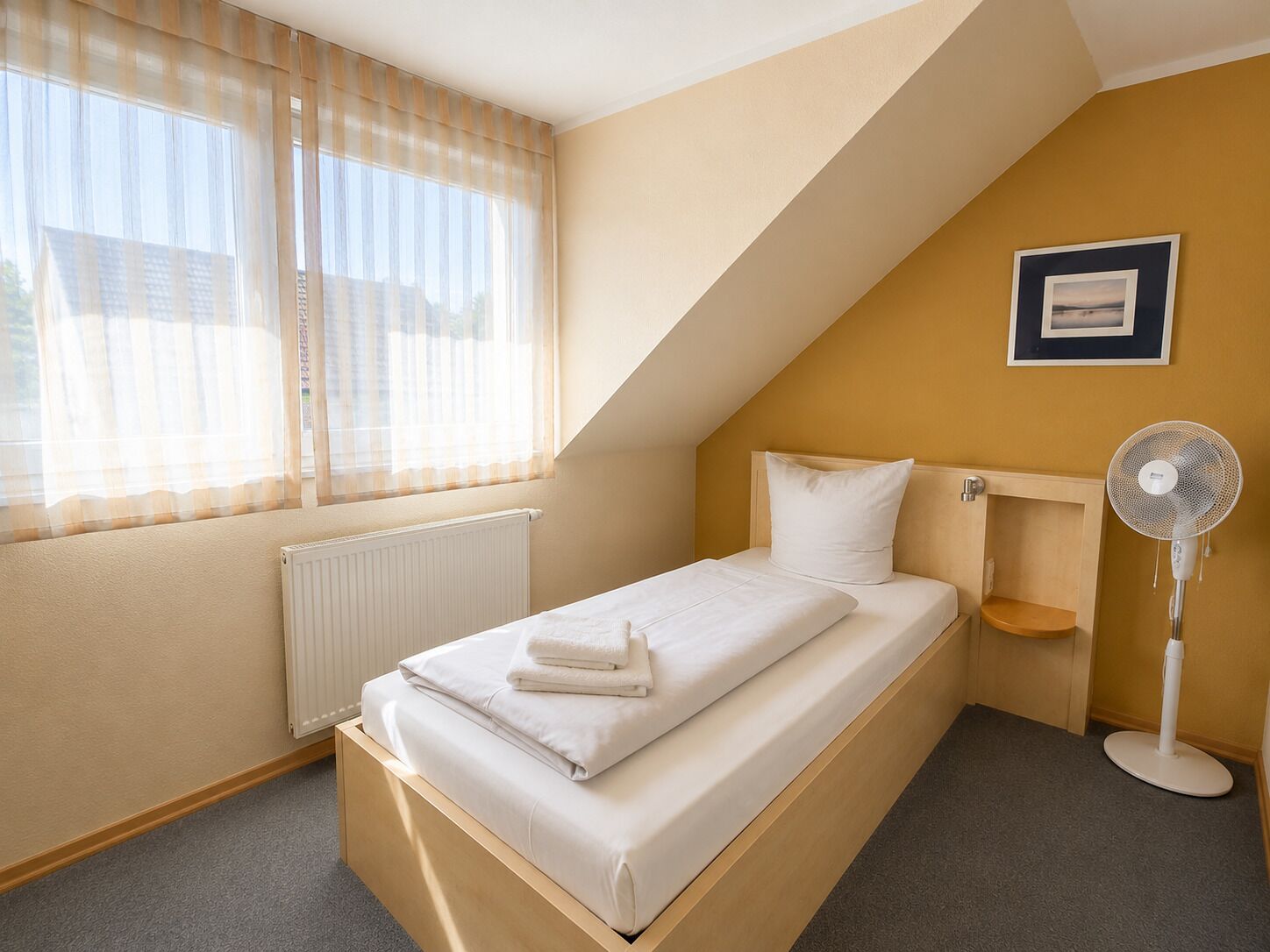 Single Room, Private Bathroom | Desk, blackout drapes, soundproofing, free WiFi