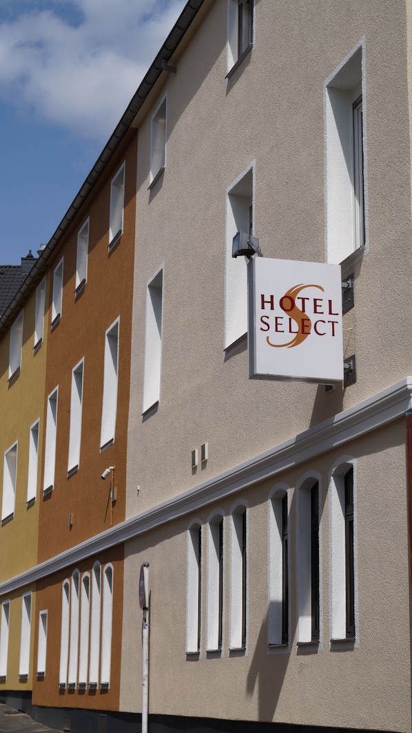 Fassade der Unterkunft